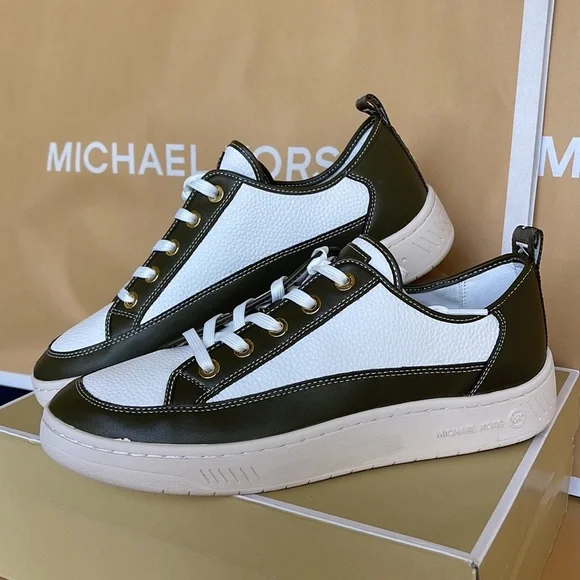 MICHAEL KORS
SHEA LACE UP
FAUX LEATHER
49F3SHFSIL
OLIVE
NEW - Picture 7 of 16